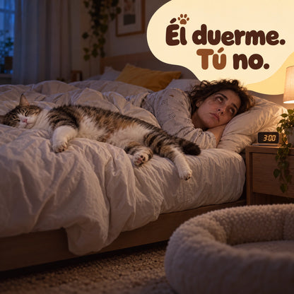 Saco de dormir afelpado para gatos